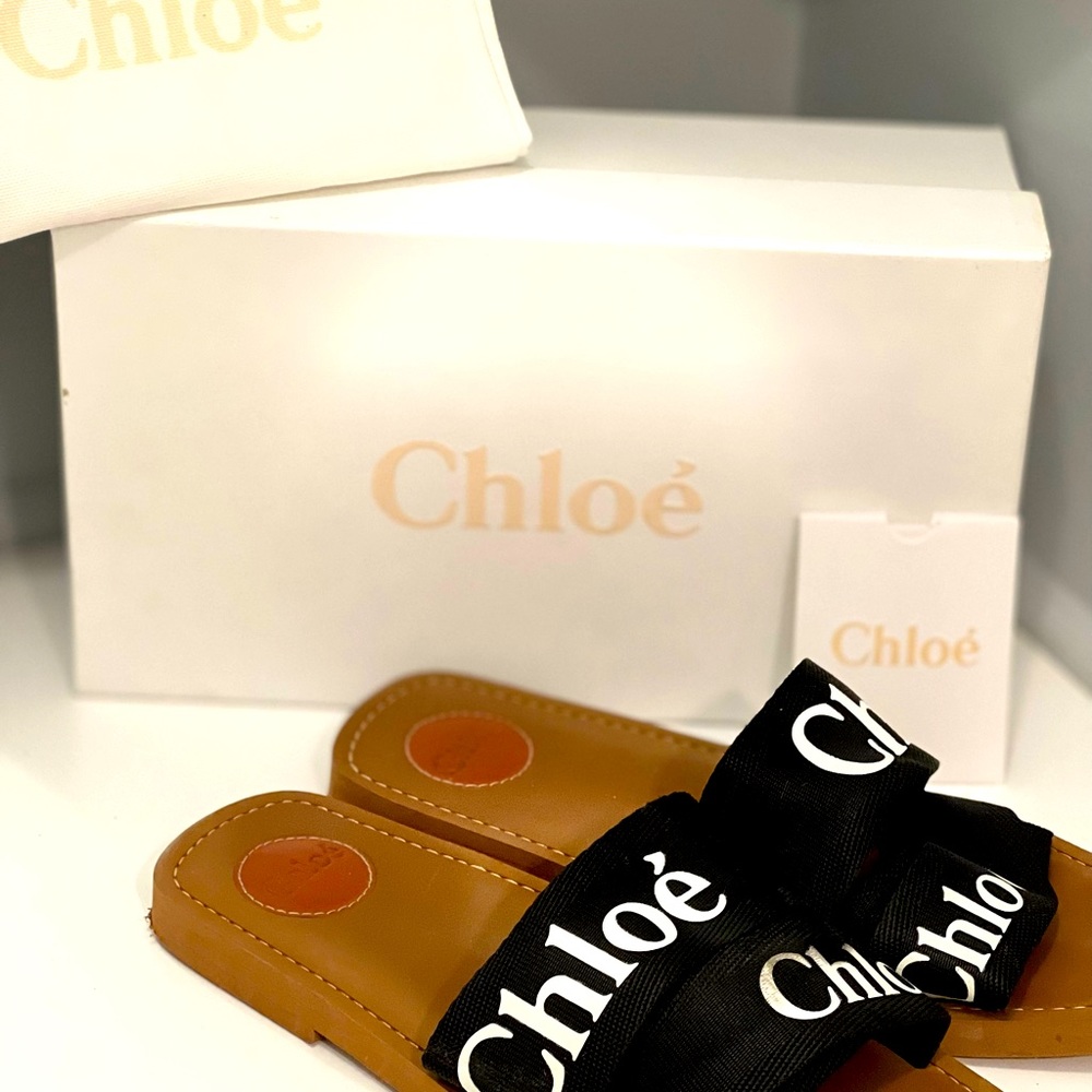 Chloe Woody Slides